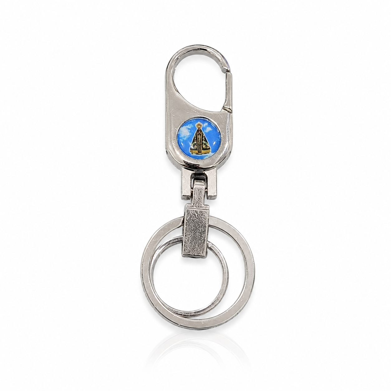 Chaveiro Mosquete Argola Nsa Azul