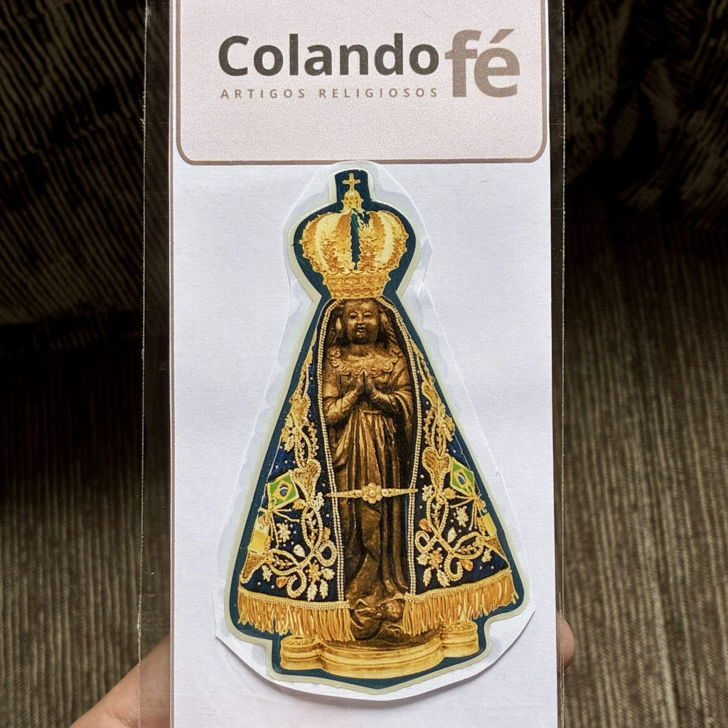Adesivo Nossa Senhora Aparecida Alto Relevo