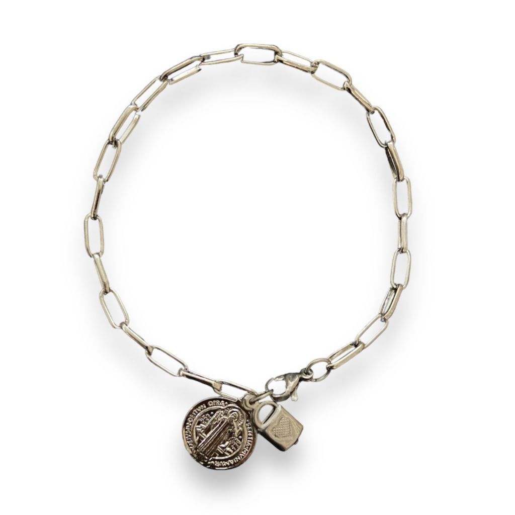 Pulseira Cadeia Nossa Senhora das Graças E São Bento