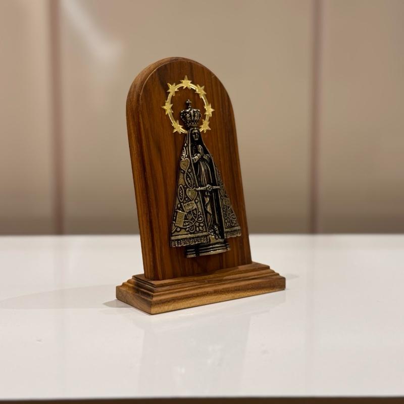 Oratório Madeira De Nossa Senhora Aparecida