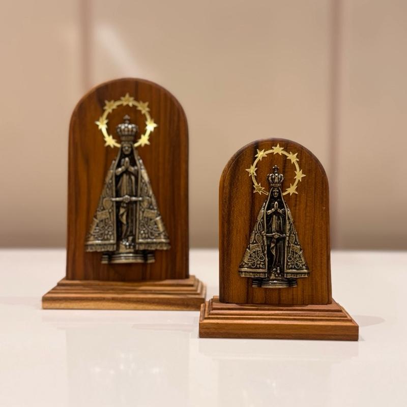 Oratório Madeira De Nossa Senhora Aparecida
