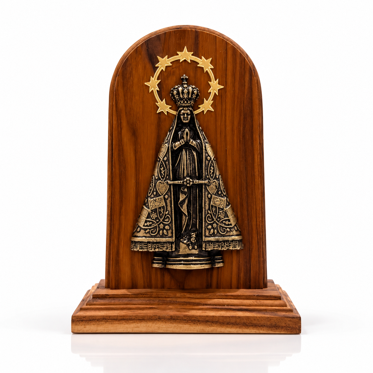 Oratório Madeira De Nossa Senhora Aparecida