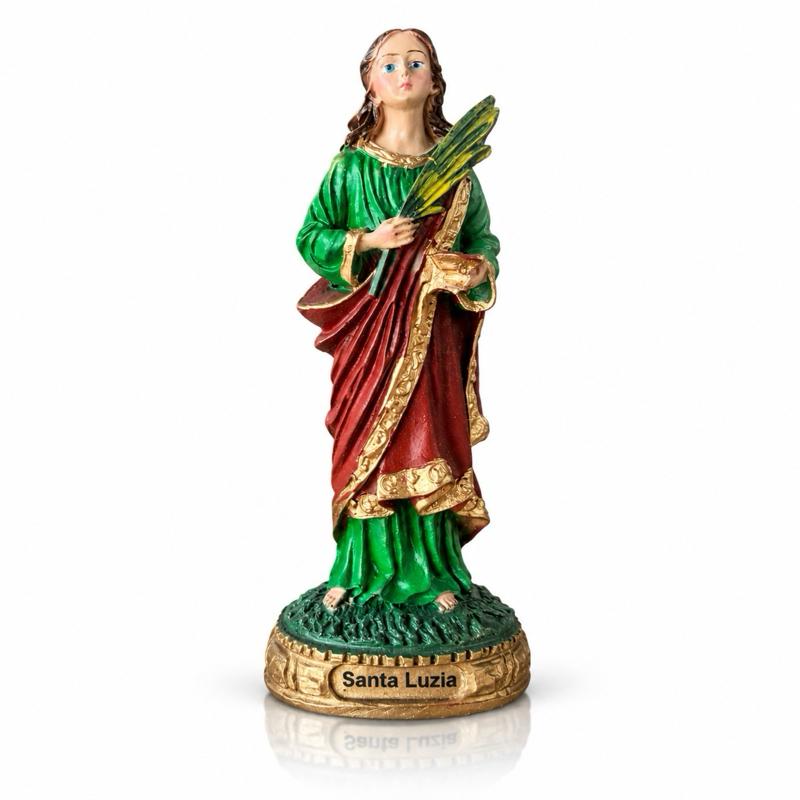 Imagem Sacra Religiosa em Resina 15 cm Santas