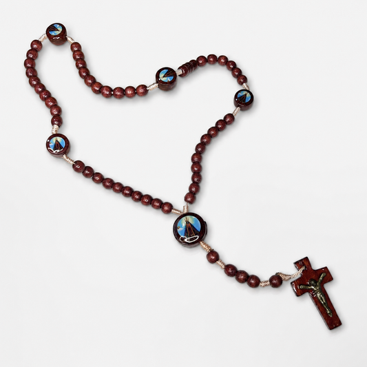 Terço De Madeira Nossa Senhora Aparecida