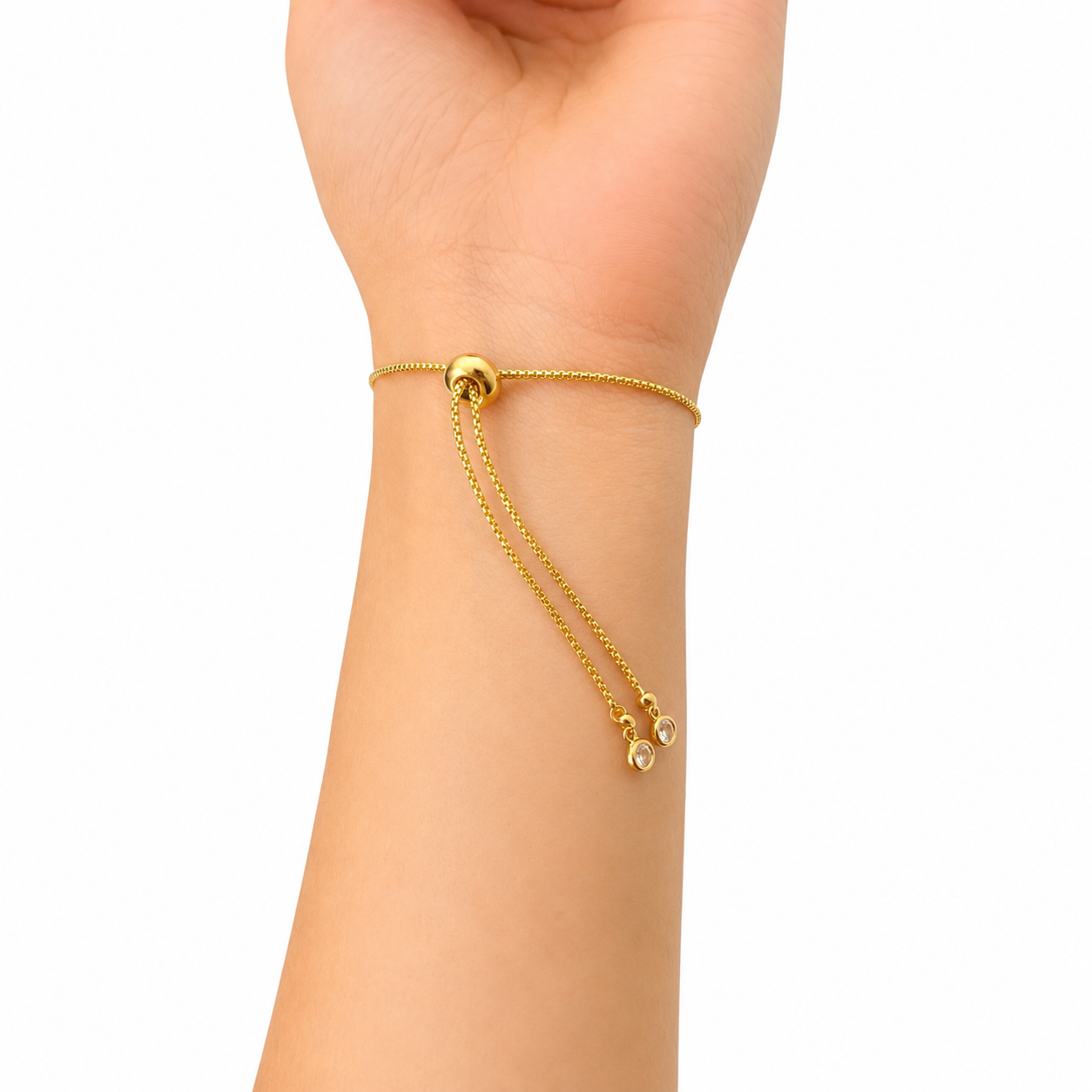 Pulseira Folheada São Bento Ajustável