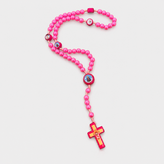 Terço Infantil Rosa