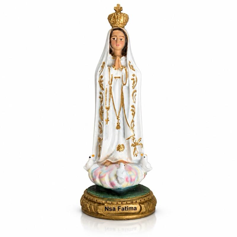 Imagem Sacra Religiosa em Resina 15 cm Santas