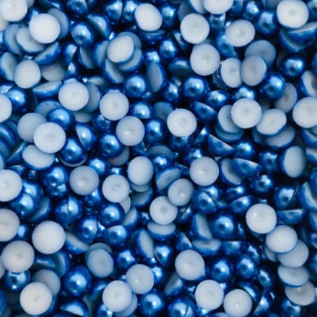 Meia Perola 3500un Pacote 500g Abs Sem Furo