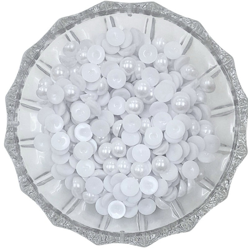 Meia Perola 3500un Pacote 500g Abs Sem Furo