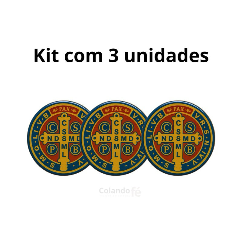 Adesivo São Bento Kit com 3 Unidades