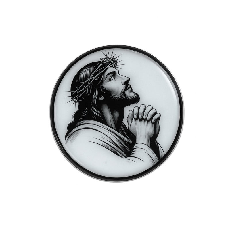 Adesivo Jesus Cristo Orando Alto Relevo