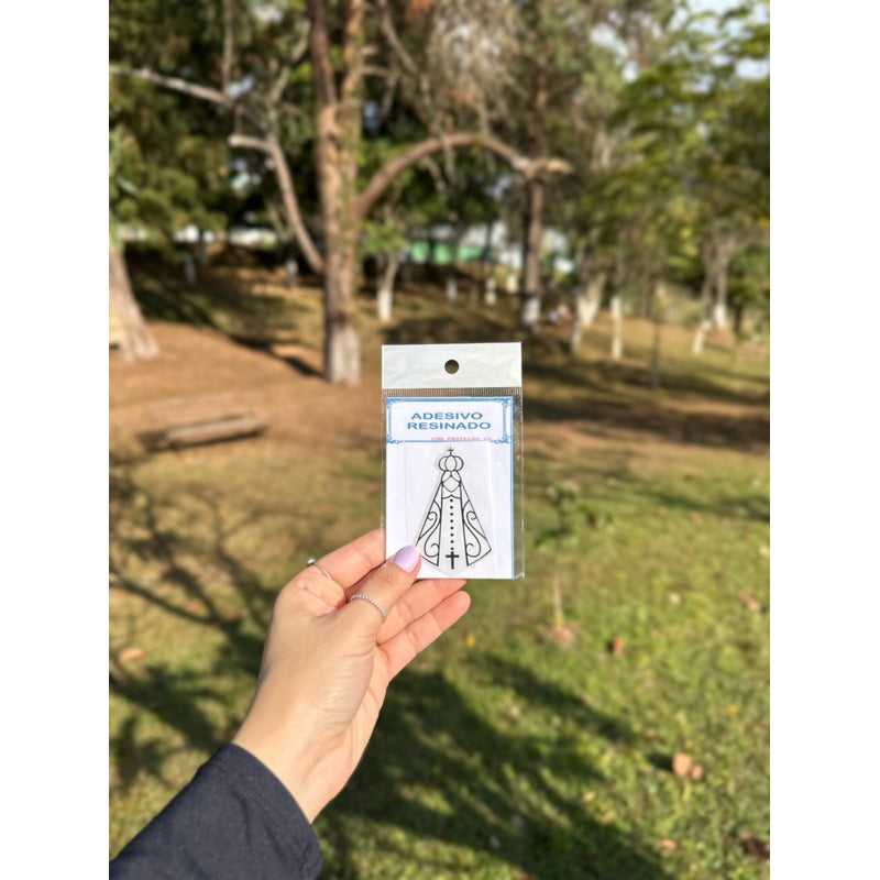 Adesivo Nossa Senhora Aparecida Alto Relevo
