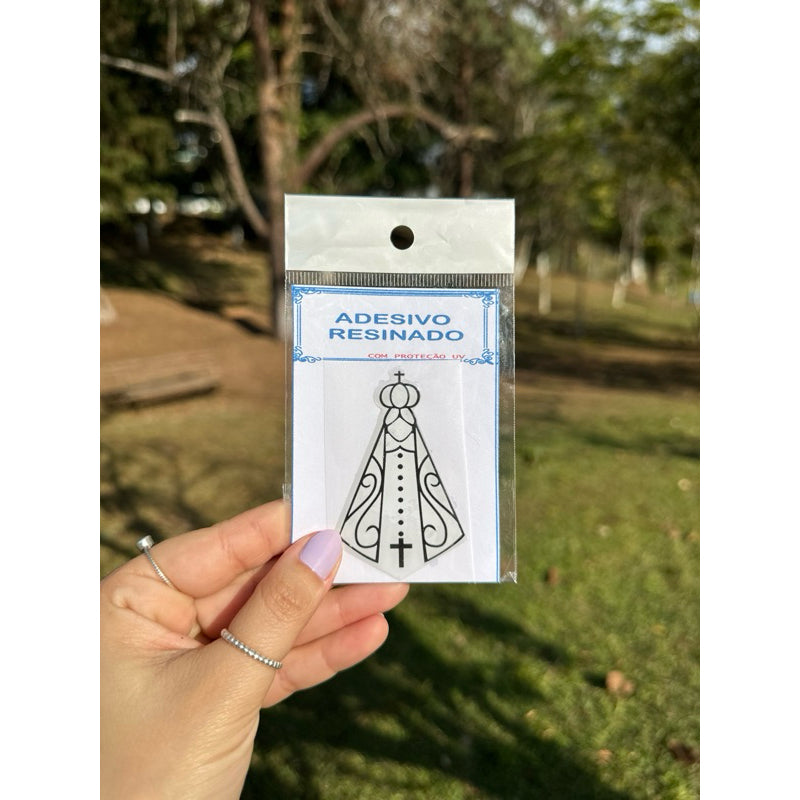 Adesivo Nossa Senhora Aparecida Alto Relevo