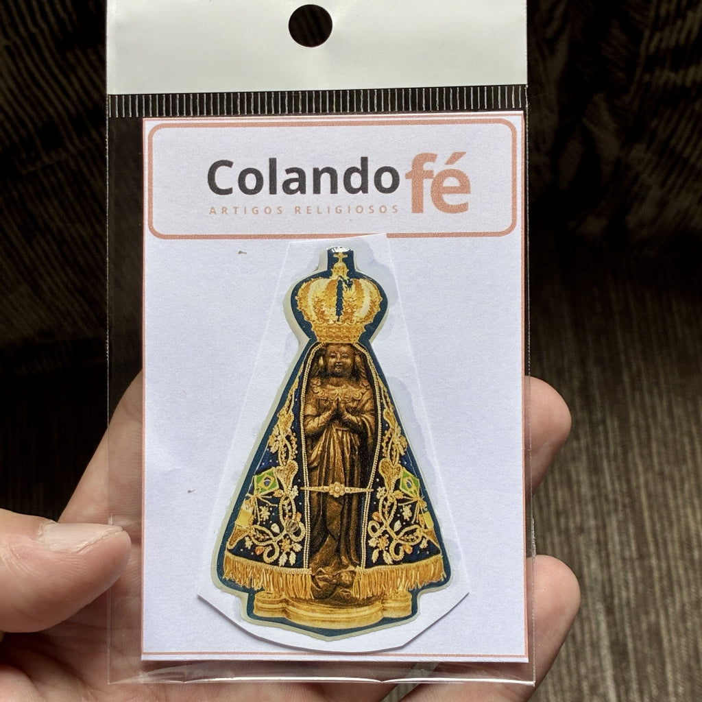 Adesivo Nossa Senhora Aparecida Alto Relevo