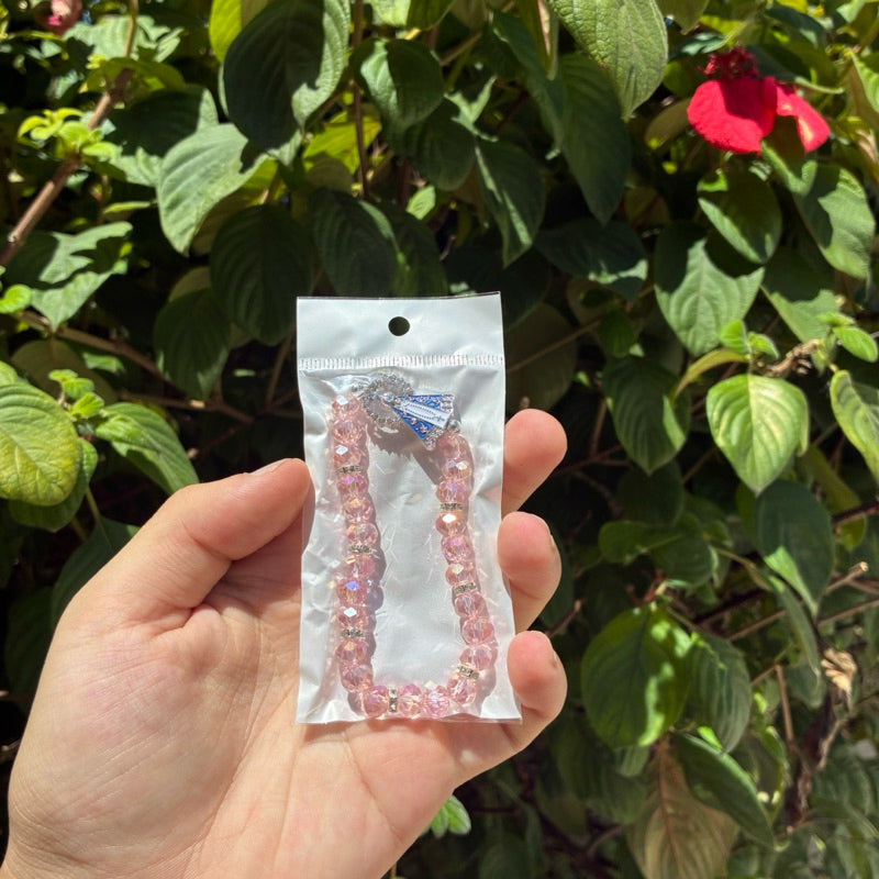 Pulseira Ajustável Com Elástico Nossa Senhora Aparecida