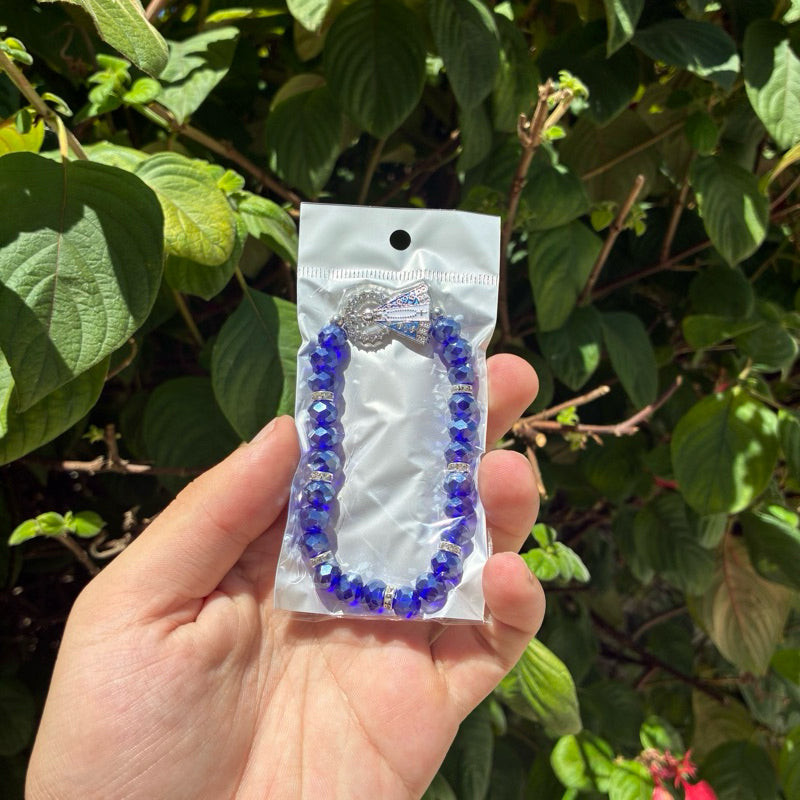 Pulseira Ajustável Com Elástico Nossa Senhora Aparecida