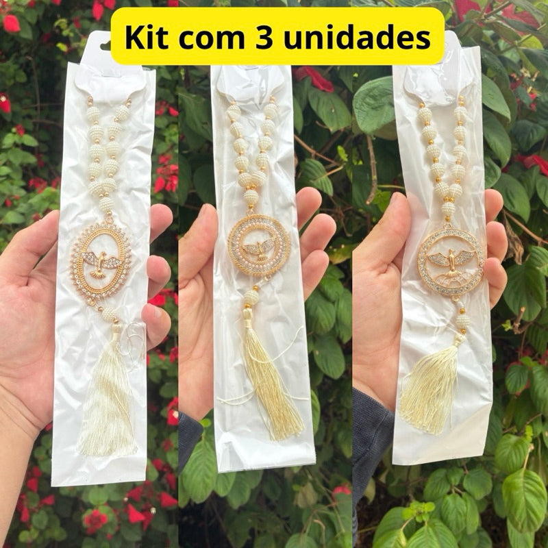 Kit Dezena Espírito Santo Atacado Revenda Para Bolsa Casa Retrovisor de Carro