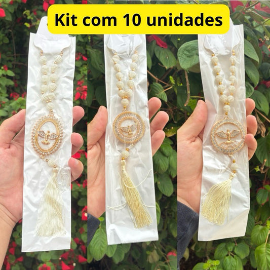 Kit Dezena Espírito Santo Atacado Revenda Para Bolsa Casa Retrovisor de Carro