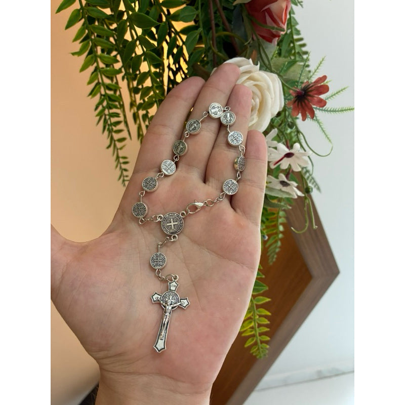 Terço Dezena de Carro ou Pulso São Bento Nossa Senhora Aparecida