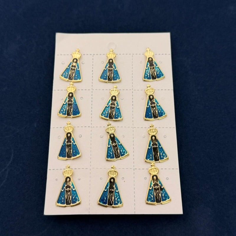 Broche Bóton de NSA Santíssimo Católico Lembrança Crisma Primeira Comunhão