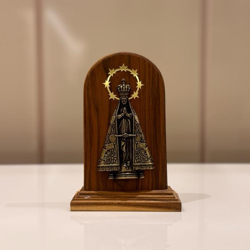 Oratório Madeira De Nossa Senhora Aparecida