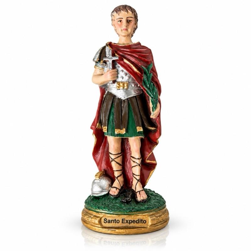 Imagem Sacra Religiosa em Resina 15 cm Santos