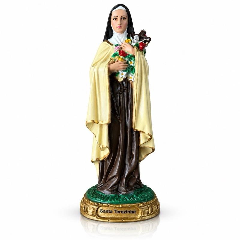 Imagem Sacra Religiosa em Resina 15 cm Santas