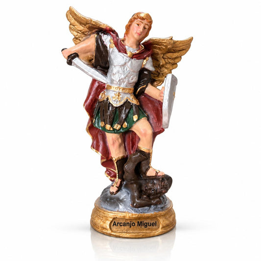 Imagem Sacra Religiosa em Resina 15 cm Santos
