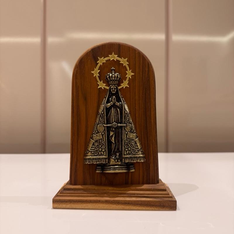 Oratório Madeira De Nossa Senhora Aparecida