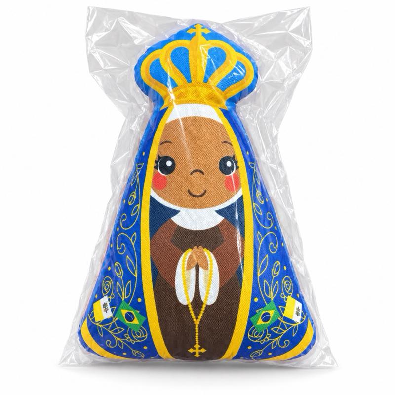 Almofada Naninha Nossa Senhora Aparecida Anjo Da Guarda Proteção Para Criança Naninha Oração Santo Anjo