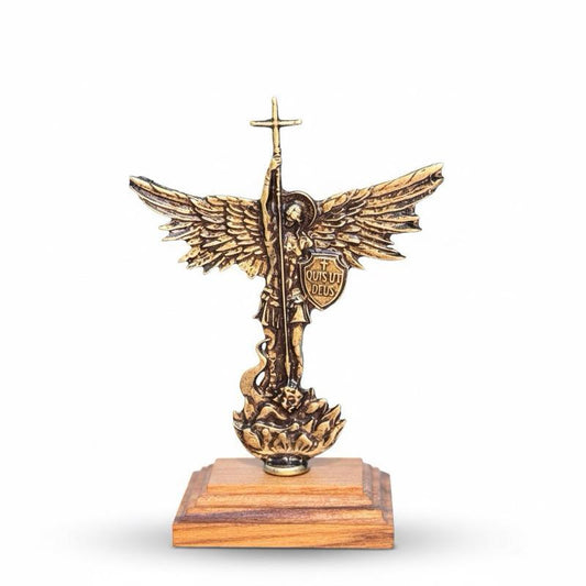São Miguel Arcanjo Anjo Bronze