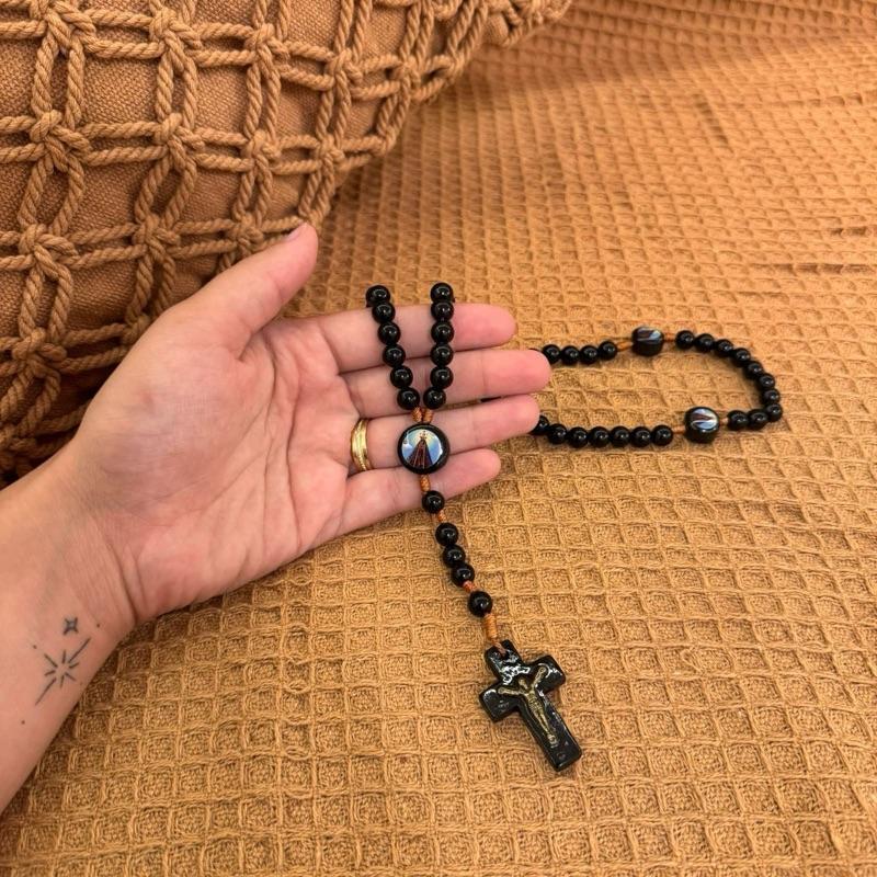 Terço Madeira Nossa Senhora Aparecida Terço Religioso Lembrança